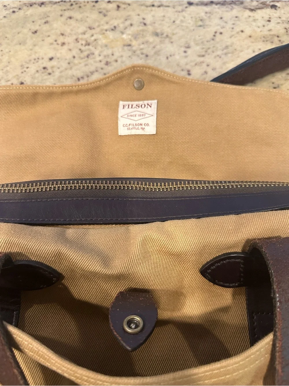 Filson durable tan